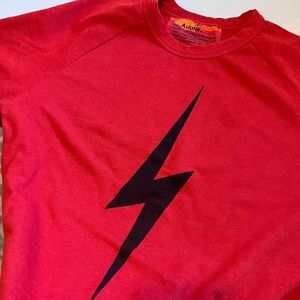 Aviator Nation RED BOLT Women's Sweatshirt XL